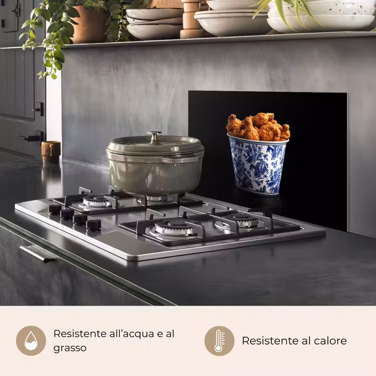 Paraschizzi cucina - Pollo - Secchio - Blu Delft - Gustoso — 2