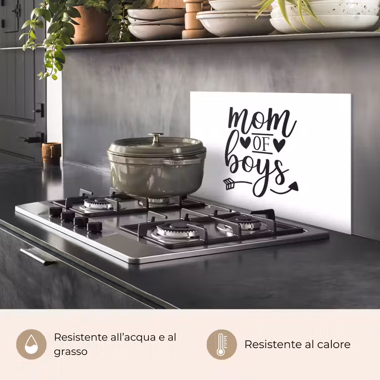 Paraschizzi cucina - Ragazzi - Festa della mamma - Citazioni — 2