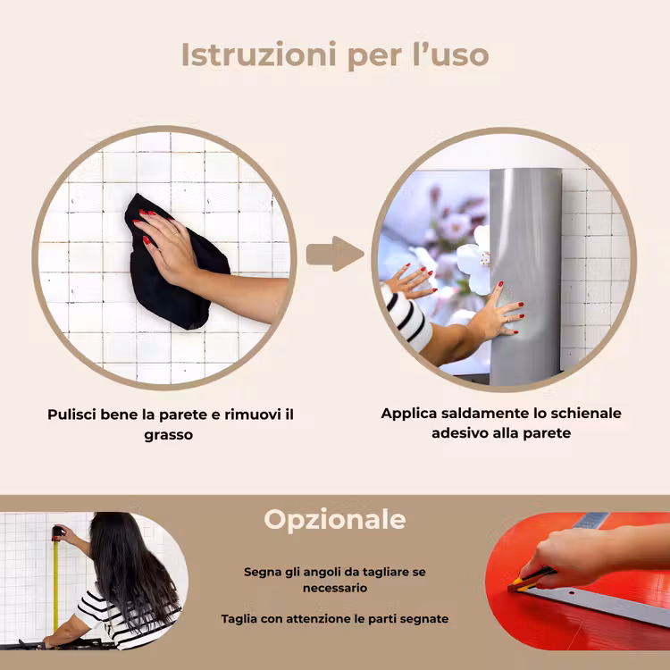 Paraschizzi cucina - Risveglio di primavera — 6