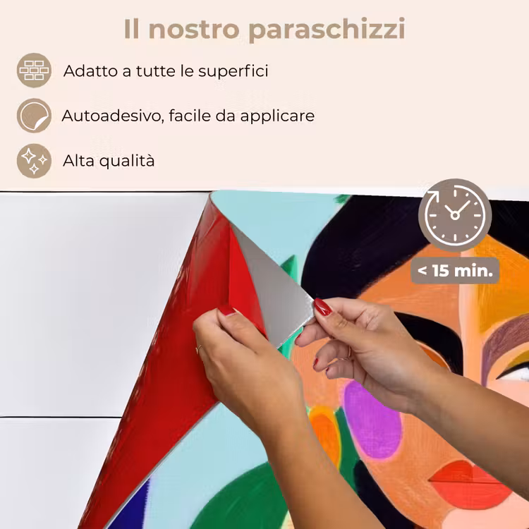 Paraschizzi cucina - Ritratto - Donna - Moderno — 4