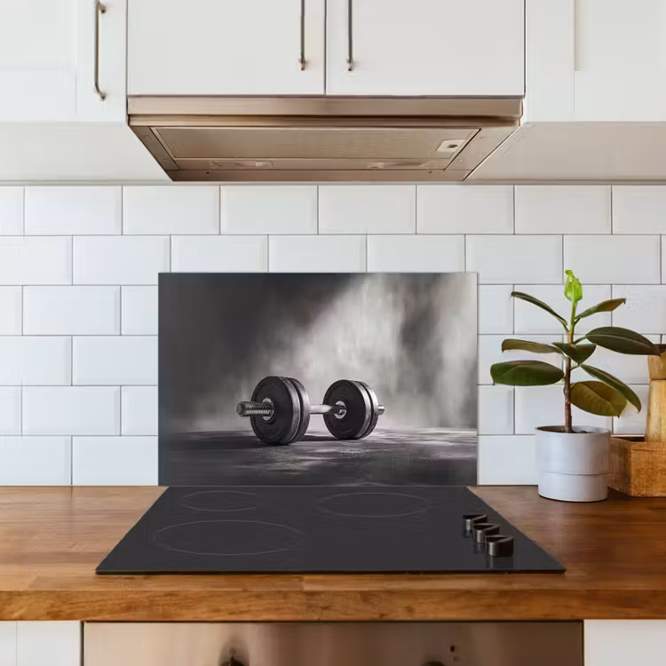Paraschizzi cucina - Halter - Pesi - Nero — 3