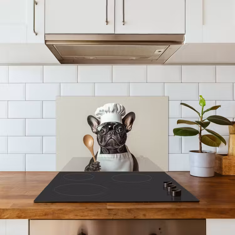 Paraschizzi cucina - Occhiali - Cane - Cuoco — 3