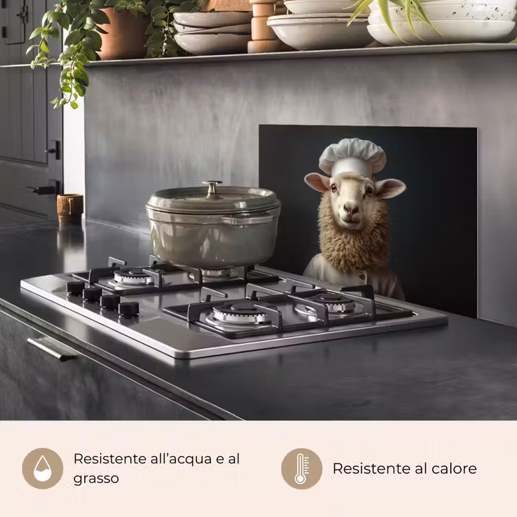 Paraschizzi cucina - Pecora - Lana - Cuoco — 2
