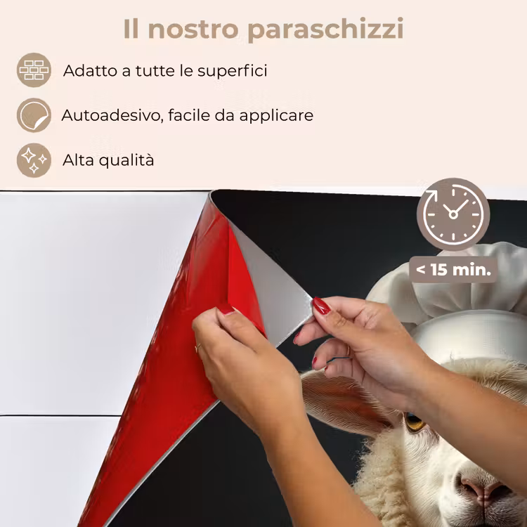 Paraschizzi cucina - Pecora - Lana - Cuoco — 4