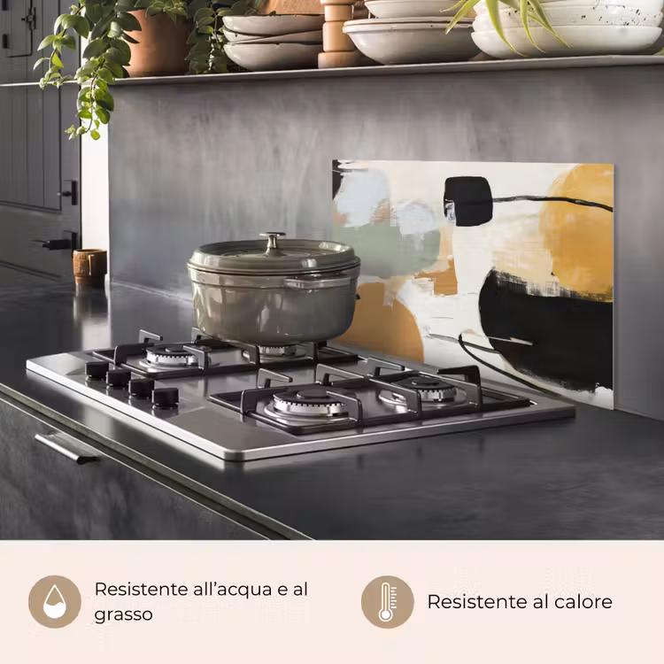 Paraschizzi cucina - Pittura - Astratto - Colori — 2