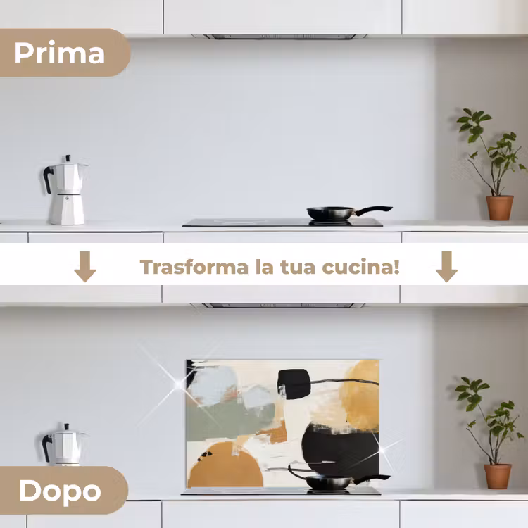 Paraschizzi cucina - Pittura - Astratto - Colori — 7