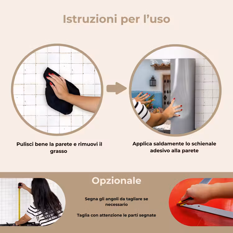 Paraschizzi cucina - Porta - Cestini - Piante — 6