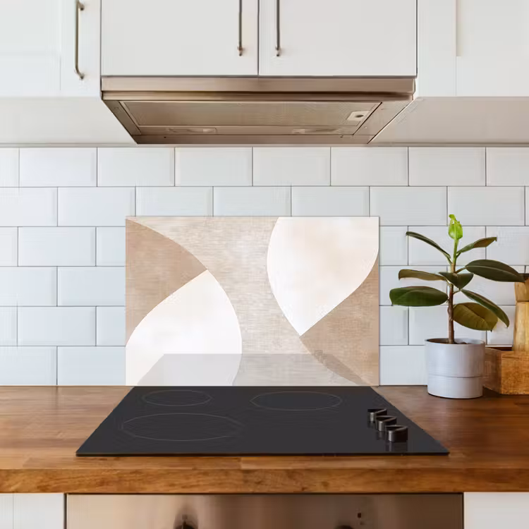 Paraschizzi cucina - Marrone - Giapponese - Astratto — 3