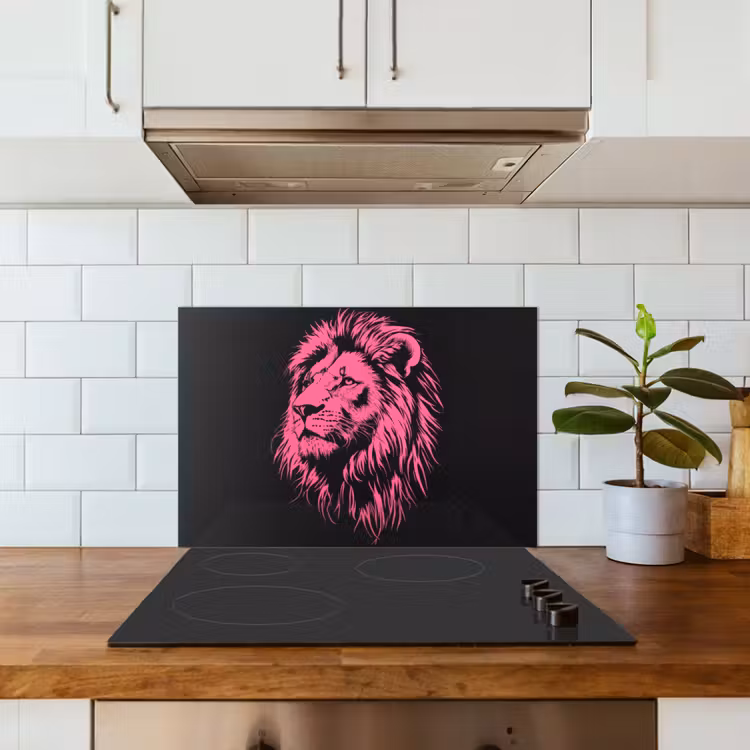 Paraschizzi cucina - Leone - Nero - Rosa - Neon — 3