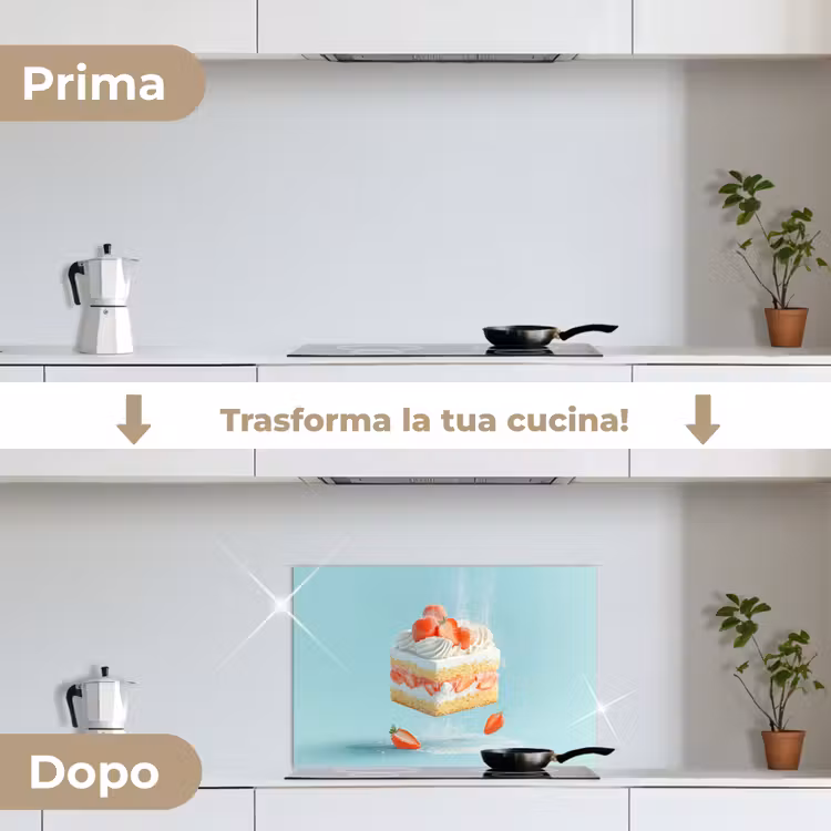 Paraschizzi cucina - Panna montata - Torta - Blu - Cibo — 7