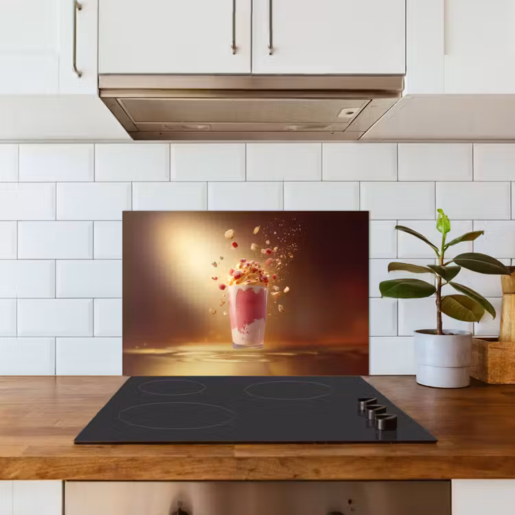Paraschizzi cucina - Lampone - Frullato - Bevanda - Rosa — 3