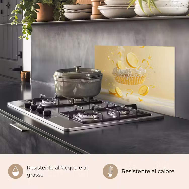 Paraschizzi cucina - Limone - Torta - Cibo - Giallo — 2