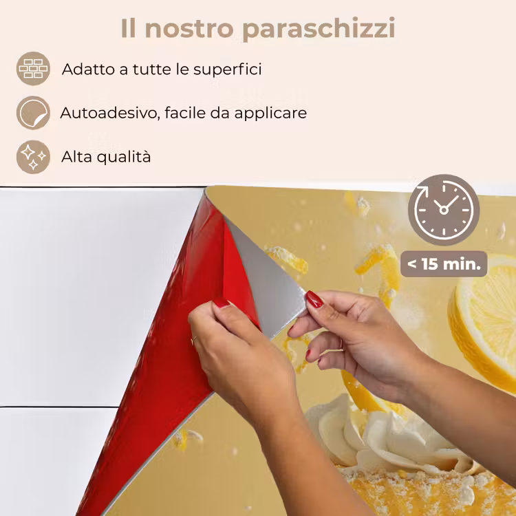 Paraschizzi cucina - Limone - Torta - Cibo - Giallo — 4