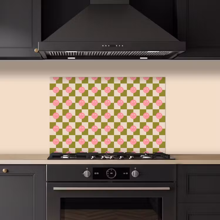 Paraschizzi cucina - Motivo - Smileys - Blocchi — 5
