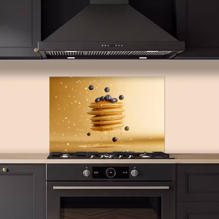 Paraschizzi cucina - Pancake - Cibo - Miele - Giallo — 5