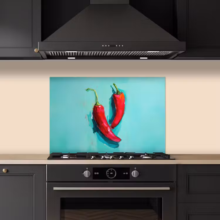Paraschizzi cucina - Peperoncino - Tinto - Rosso — 5