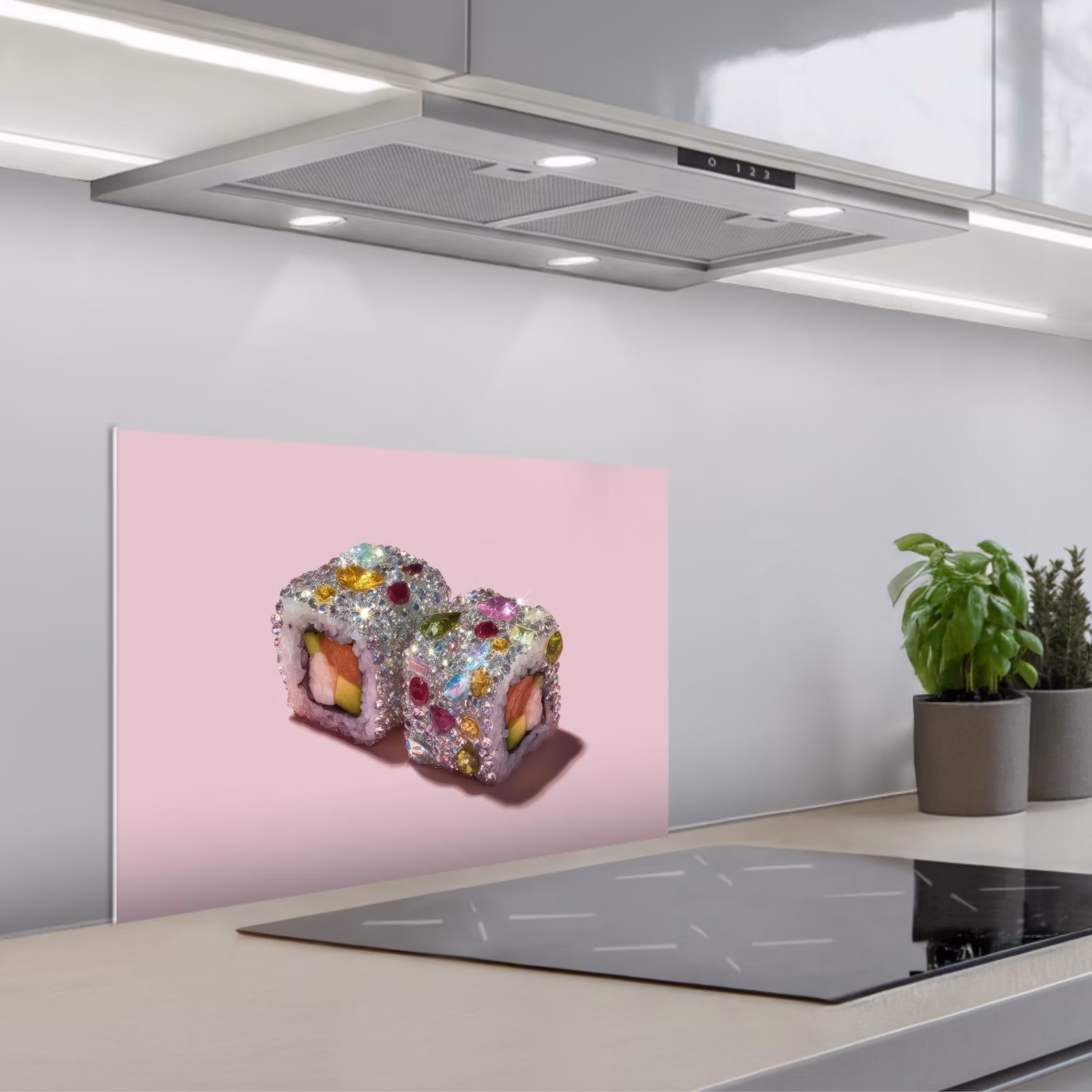 Paraschizzi cucina - Sushi - Involtini - Pietre - Colorate — 1