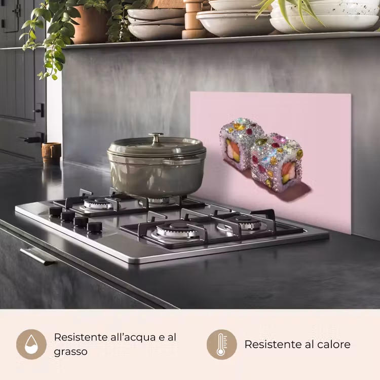 Paraschizzi cucina - Sushi - Involtini - Pietre - Colorate — 2