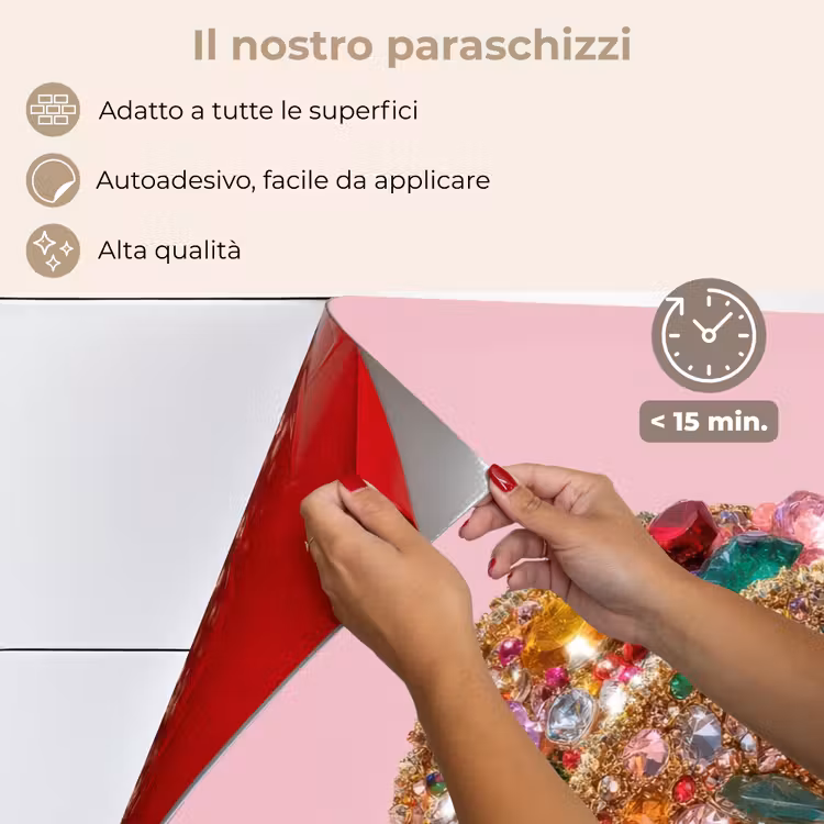 Paraschizzi cucina - Taco - Colorato - Gemme - Oro — 4