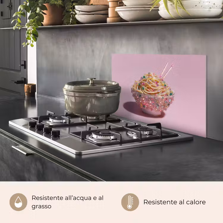 Paraschizzi cucina - Tagliatelle - Gemme - Bastoncini - Rosa — 2