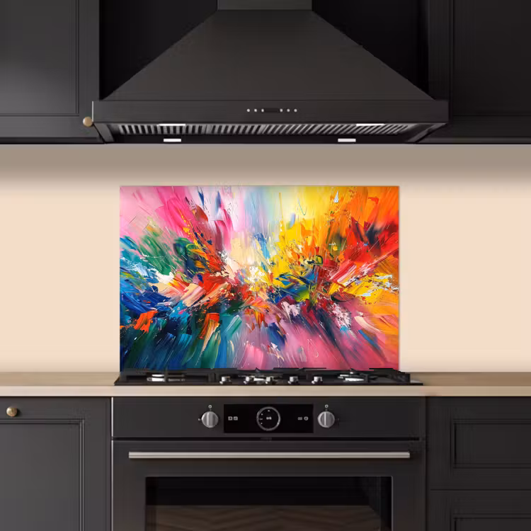 Paraschizzi cucina - Vernice - Colorata - Esplosione — 5