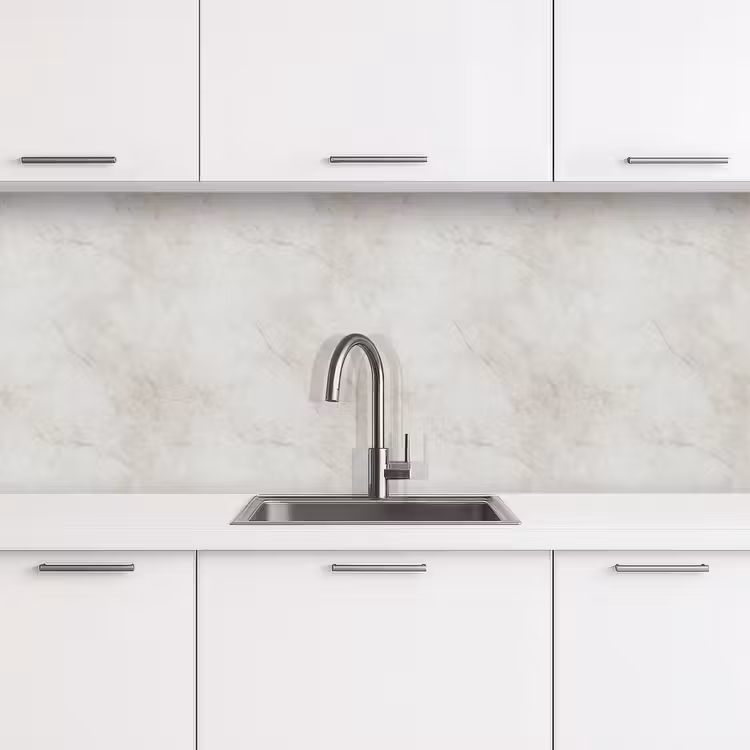 Schienale cucina - Grigio - Marmo - Venature — 4