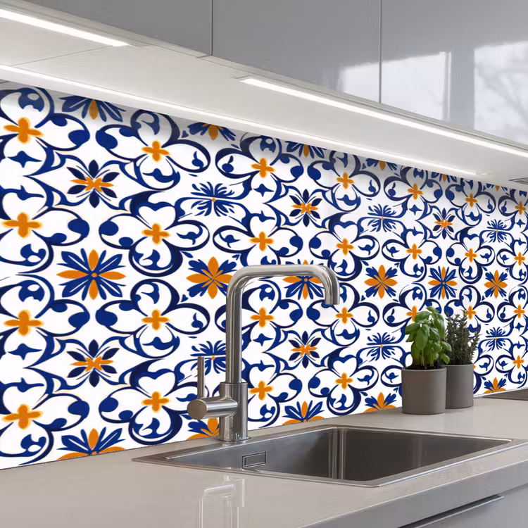 Schienale cucina - Motivo - Moderno - Colorato — 2
