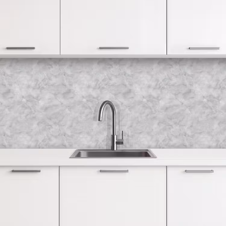 Schienale cucina - Grigio - Marmo - Opaco — 4