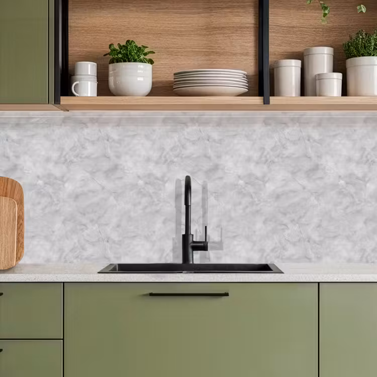 Schienale cucina - Grigio - Marmo - Opaco — 8