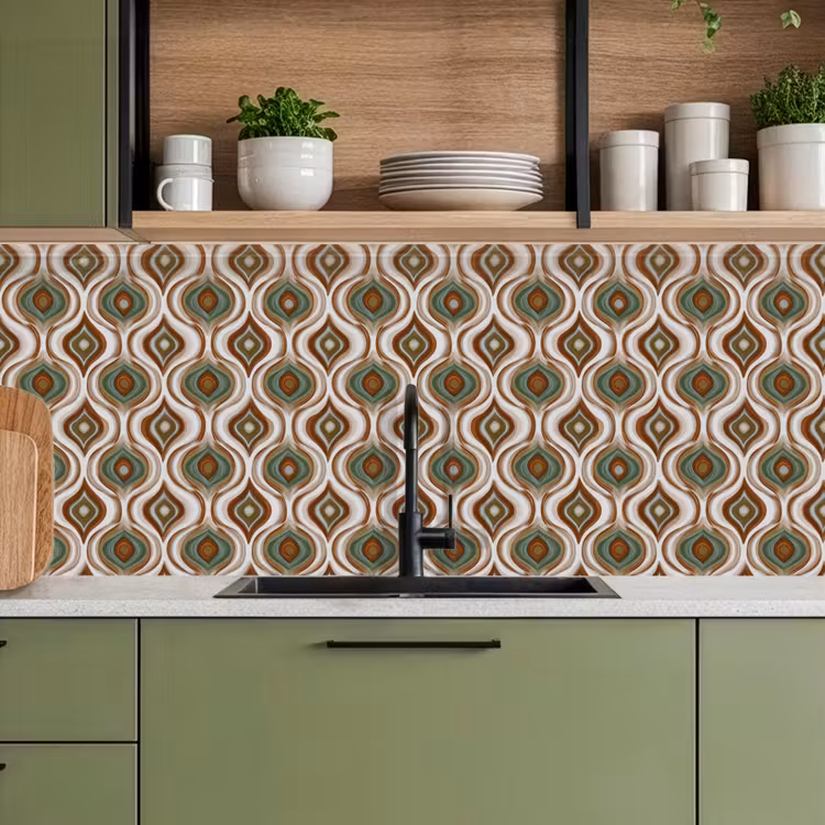 Schienale cucina - Motivo - Modello - Colorato — 8