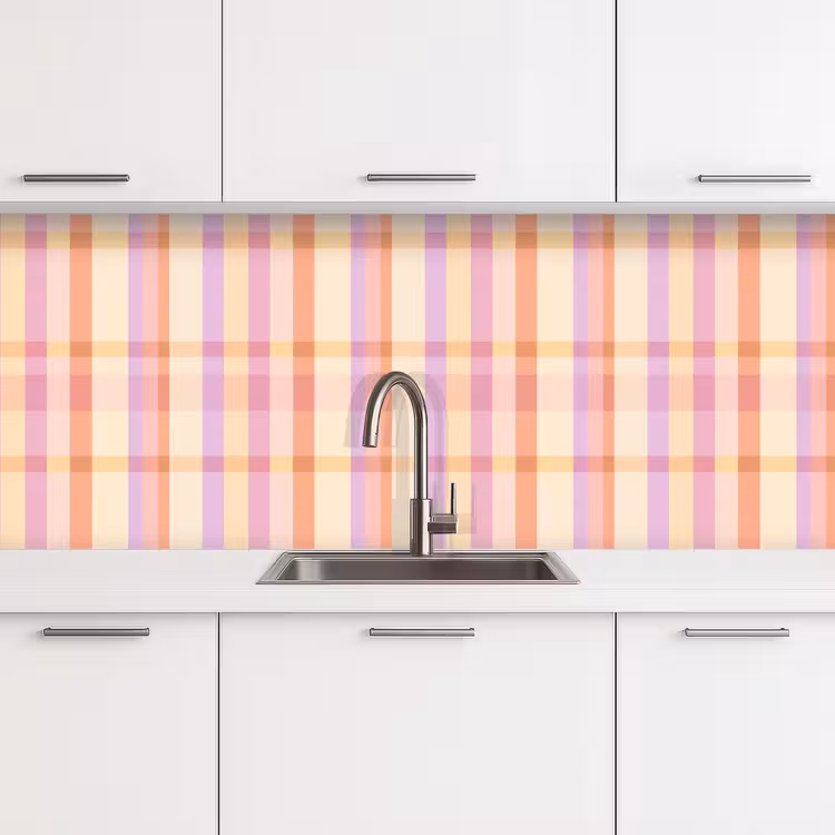 Schienale cucina - Pastello - Fuori modello - Geometrico — 4