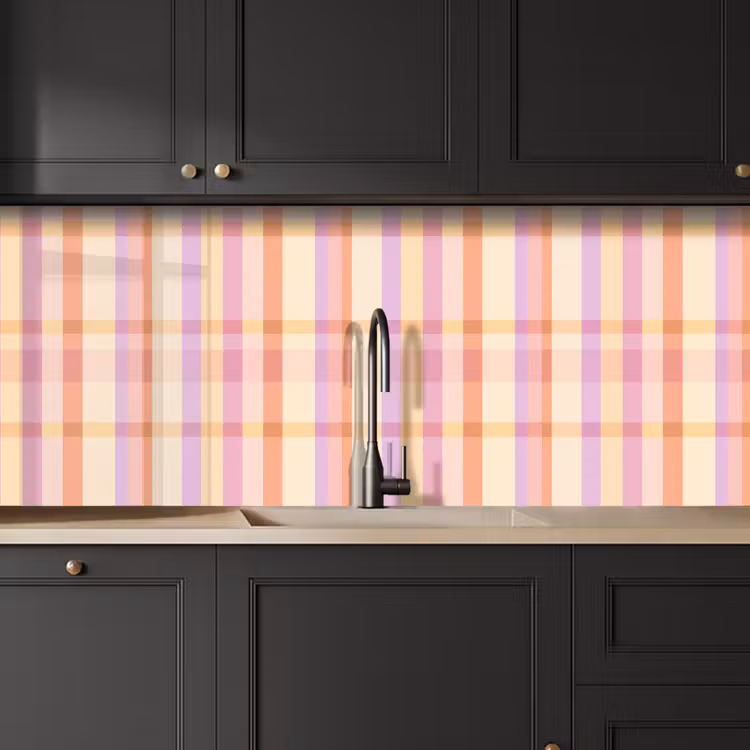 Schienale cucina - Pastello - Fuori modello - Geometrico — 6