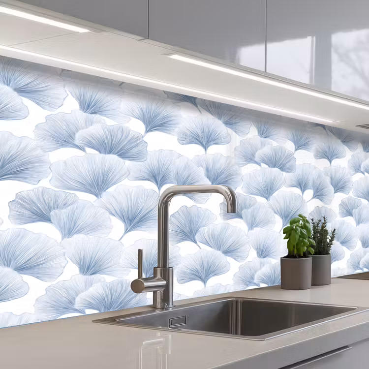 Schienale cucina - Ventilatore - Moderno - Blu — 2
