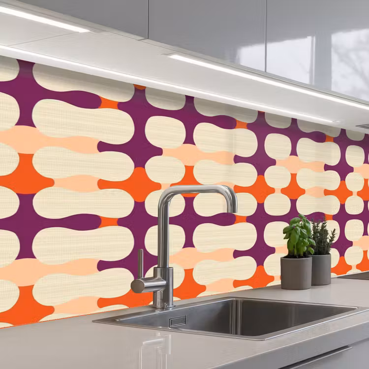 Schienale cucina - Moderno - A fantasia - Colorato — 2