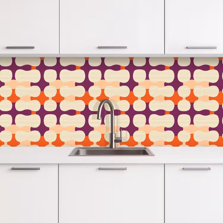 Schienale cucina - Moderno - A fantasia - Colorato — 4