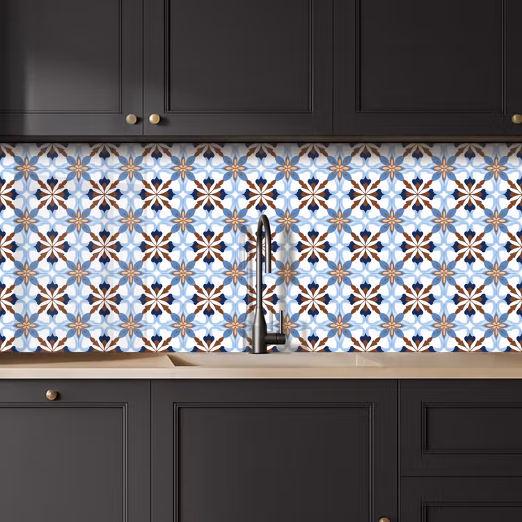 Schienale cucina - Ornamento - Piastrella - Colorato — 6