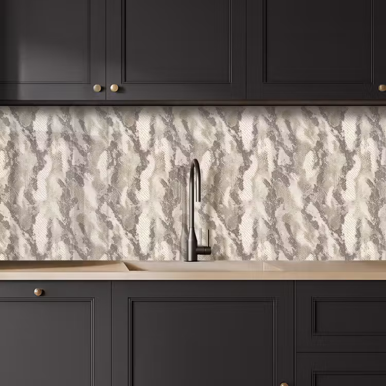 Schienale cucina - Serpente - Modello - Taupe — 6