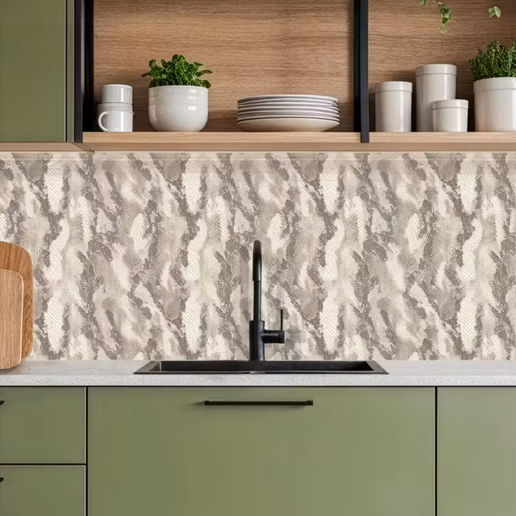 Schienale cucina - Serpente - Modello - Taupe — 8