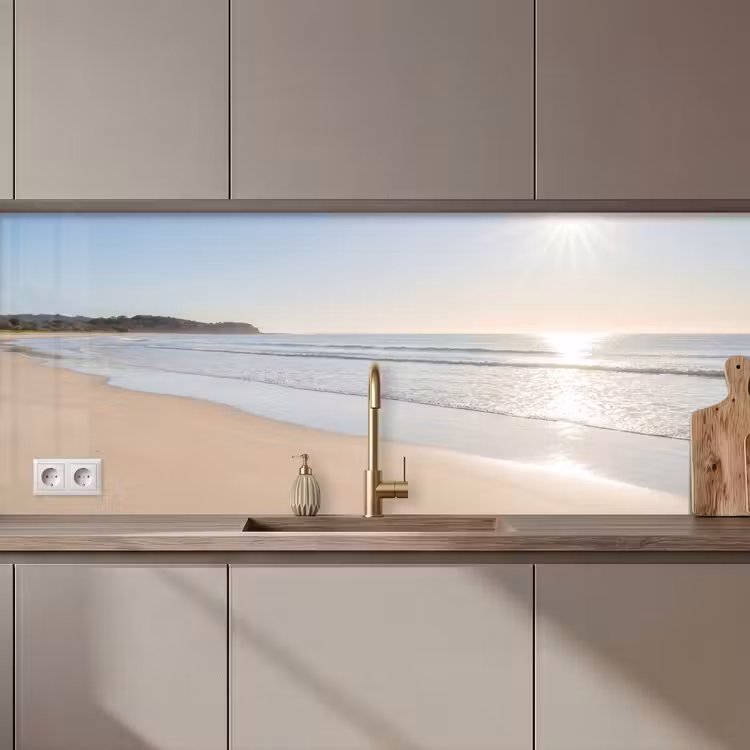 Schienale cucina - Mare - Sole - Sabbia — 1