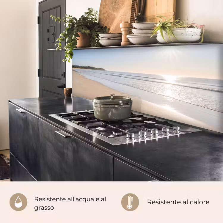 Schienale cucina - Mare - Sole - Sabbia — 5