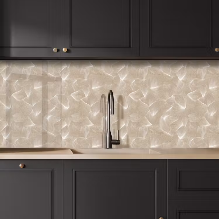 Schienale cucina - Organico - Struttura - Beige — 6