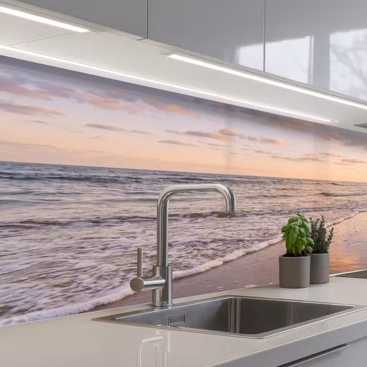 Schienale cucina - Spiaggia - Surf - Nuvole — 2