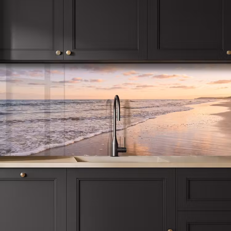 Schienale cucina - Spiaggia - Surf - Nuvole — 6