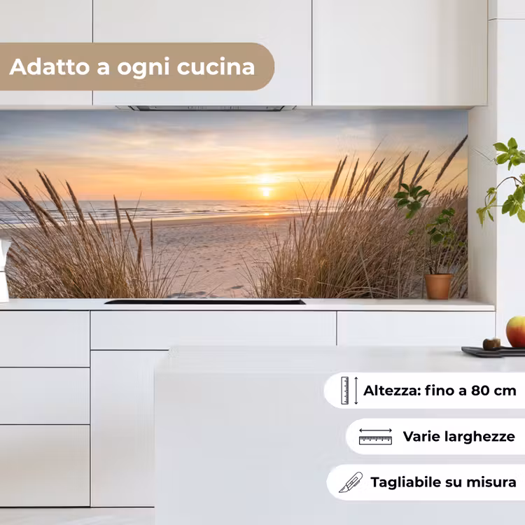 Schienale cucina - Tramonto - Dune - Mare — 7