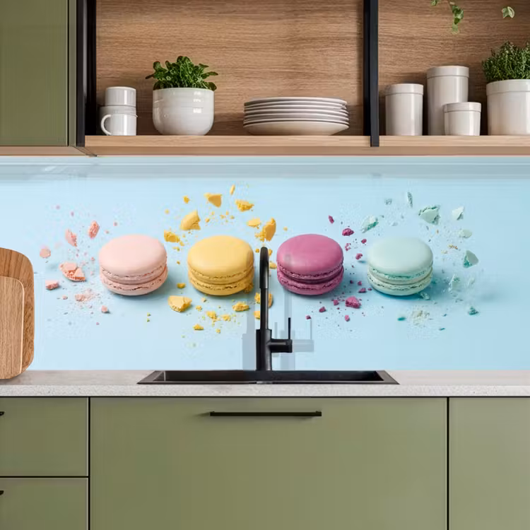 Schienale cucina - Macaron - Colorati - Pastello — 8