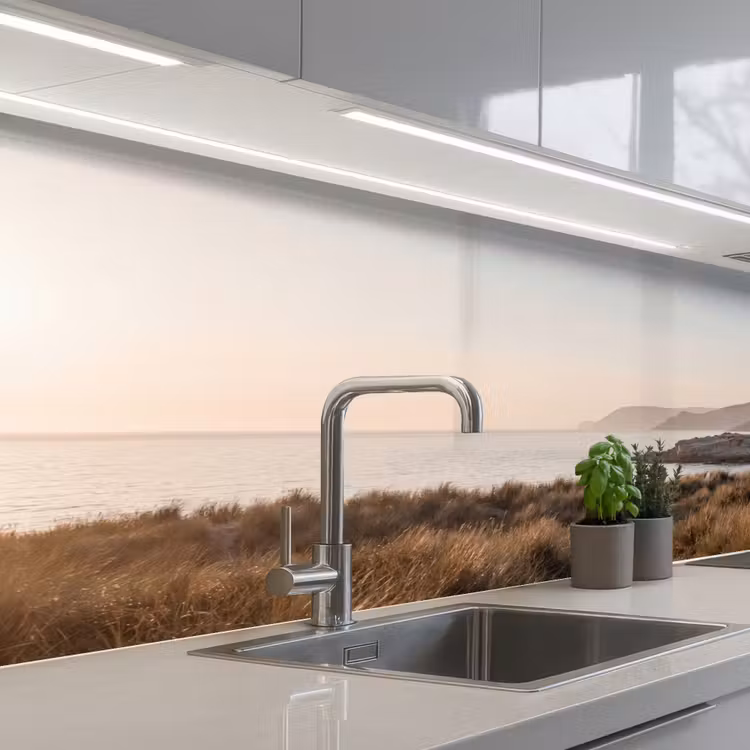 Schienale cucina - Paesaggio - Costa - Dune — 2