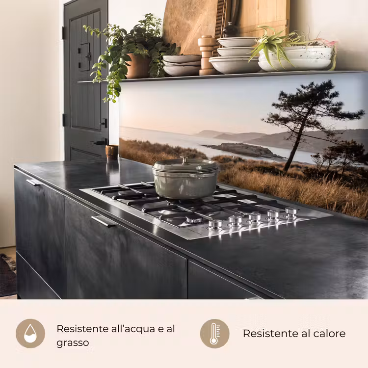 Schienale cucina - Paesaggio - Costa - Dune — 5