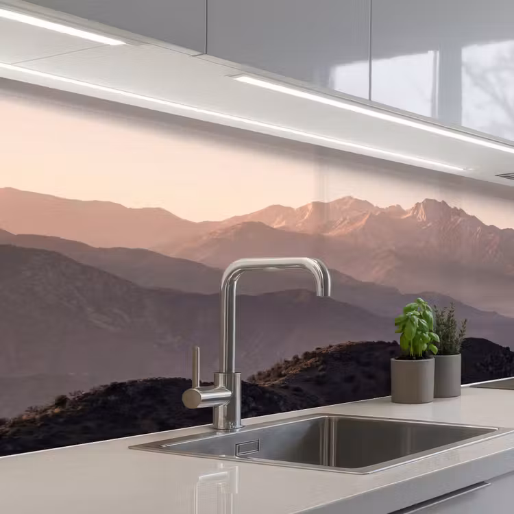 Schienale cucina - Panorama - Paesaggio - Montagne — 2