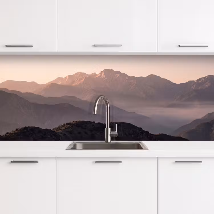 Schienale cucina - Panorama - Paesaggio - Montagne — 4
