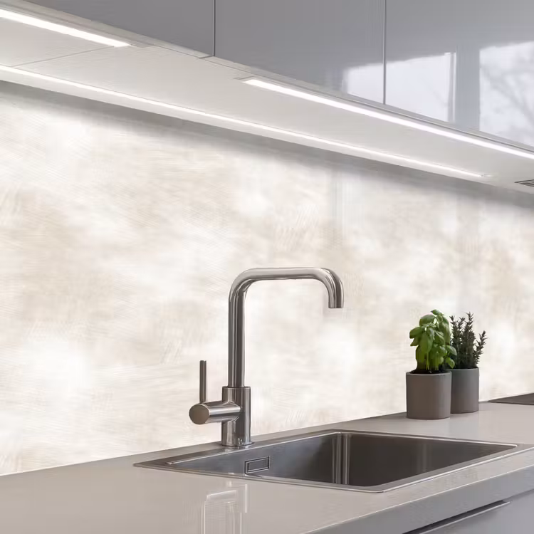 Schienale cucina - Sottile - Texture - Beige — 2